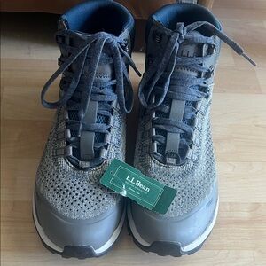 L.L. Bean Blue & Gray Waterproof TEK Sport 2.5 Hiking Boots Women’s Sz 9.5 NWT